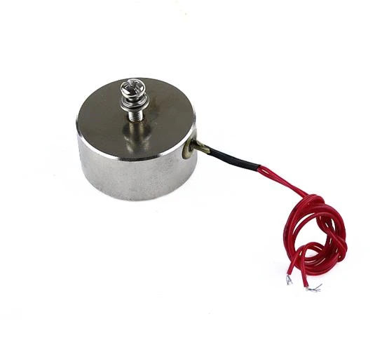Удерживающий Электрический магнит подъема P34/18 DC 6 V 12 V 24 V 18Kg водонепроницаемый соленоидный Электромагнит
