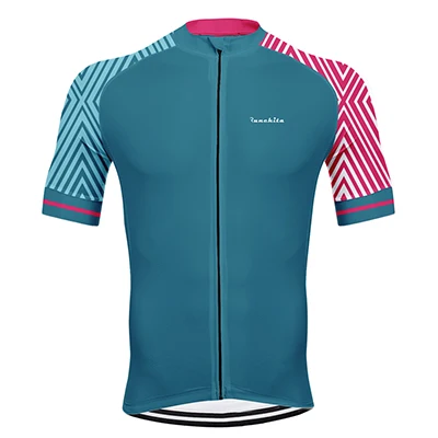 JERSEY 09 Ropa ciclismo hombre Runchita Велоспорт Джерси с коротким рукавом комплект одежды для велоспорта открытый mtb ropa ciclismo велосипед наборы одежды - Цвет: JERSEY 09