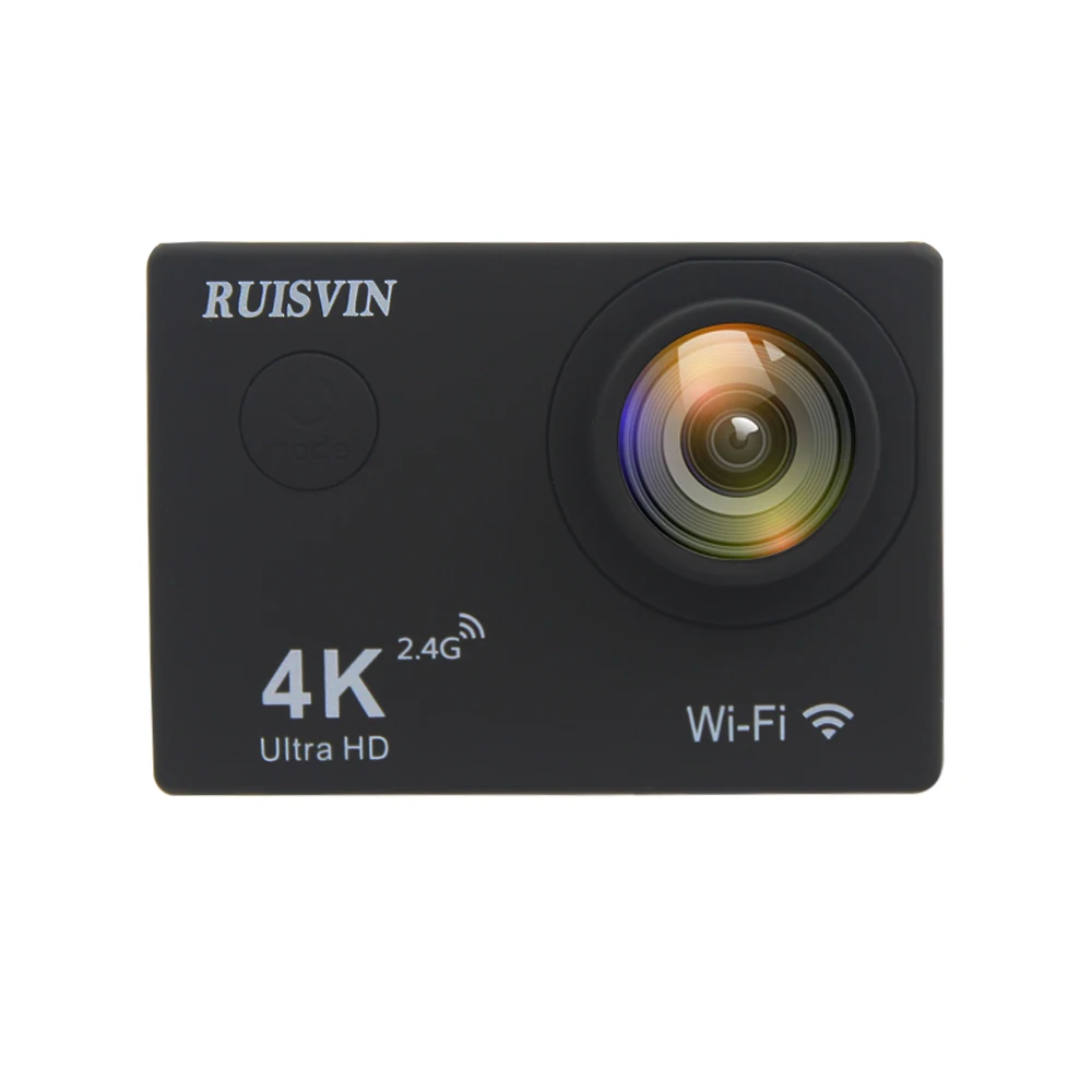 RUISVIN F60 4 K WI FI экшн Камера 1080 P 60fps со сверхвысоким разрешением Ultra HD 16MP спортивные Go