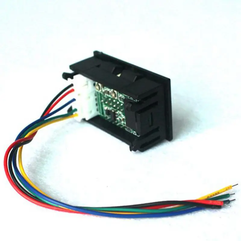 2 в 1 DC100V 100A красный светодиодный вольтметр амперметр с 75mV шунтирующий Вольтметр