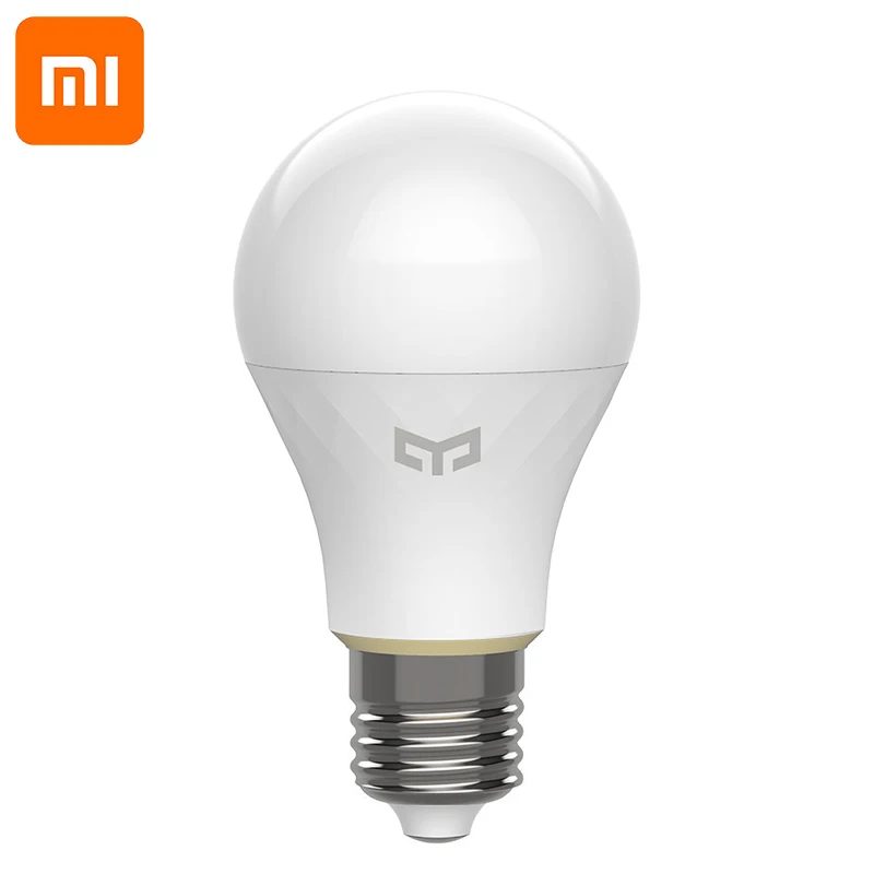 Белый Xiaomi Mijia Yee светильник YLDP10YL E27 6 Вт умный Bluetooth сетчатый светодиодный светильник-шар лампа для внутреннего дома ac220в интеллектуальное управление - Цвет: Белый