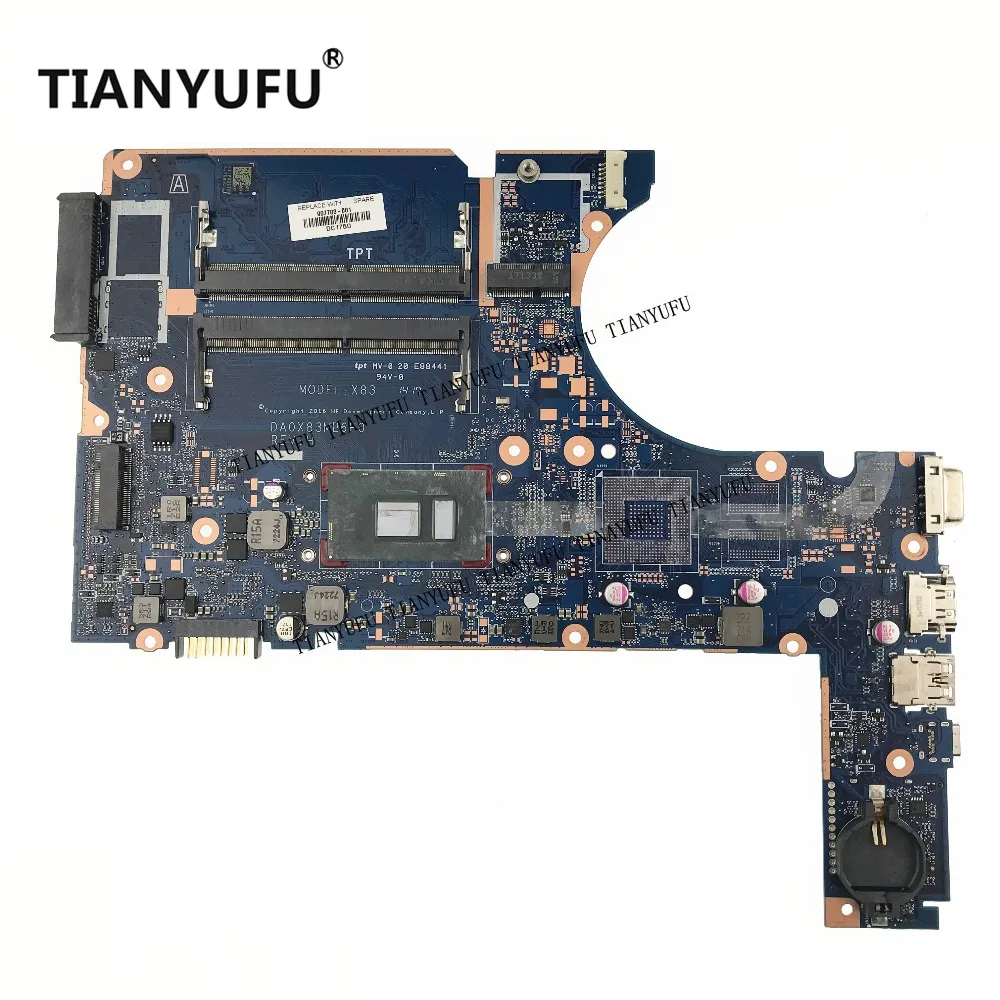 Для hp ProBook 450 G4 материнской платы 907703-601 Тетрадь PC 907703-001 i5-7200U Процессор x83 DA0X83MB6H0 Ноутбук Материнские испытания