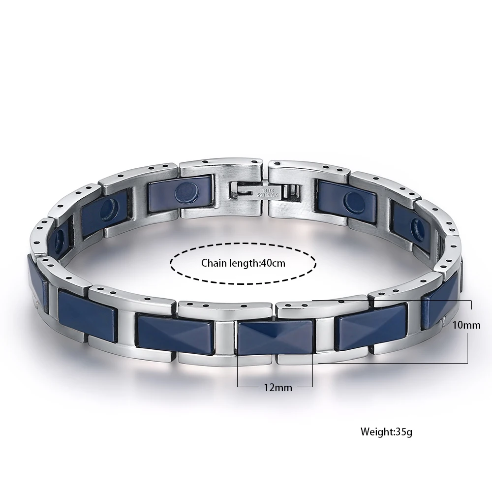 Трендовые ограненные прямоугольные 6 цветов керамические Парные браслеты