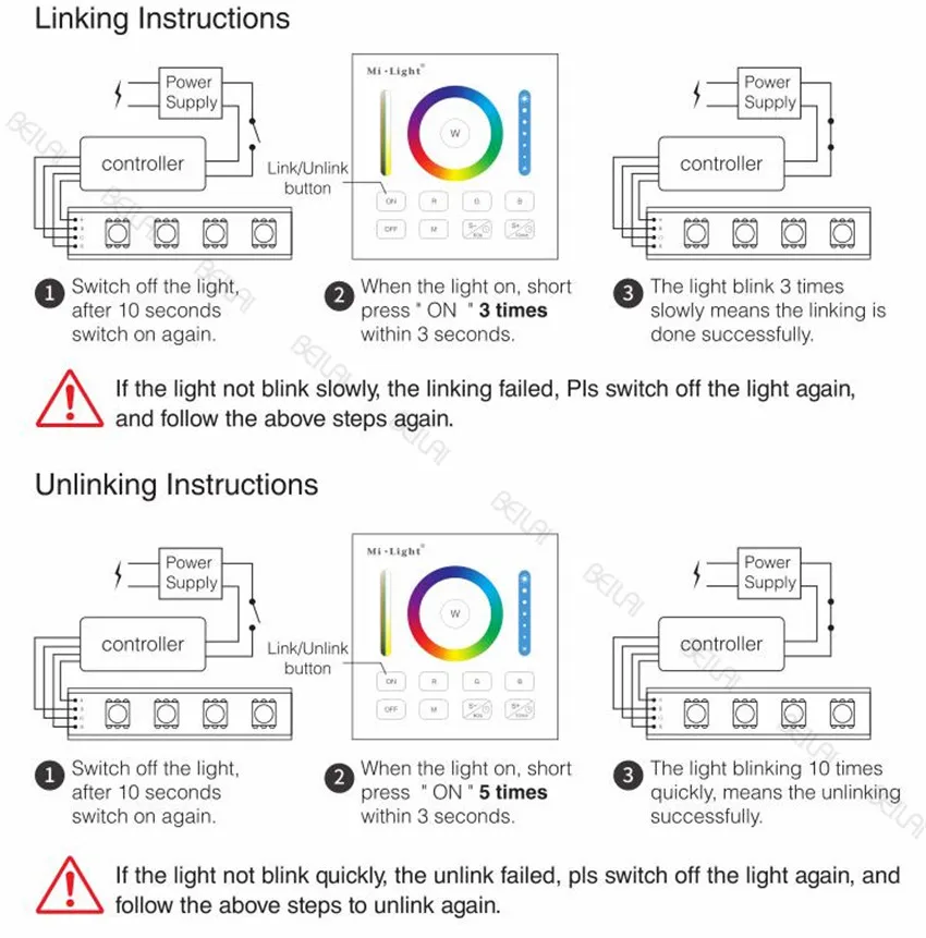 Mi светильник умный светодиодный пульт дистанционного управления 2 4G RF сенсорный