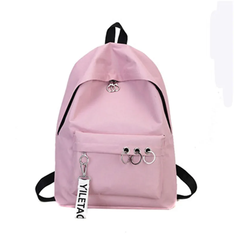 Подростковая Женская мода кольцо украшения плеча Bookbags ранец Путешествия Рюкзак звезда тот же пункт B# Прямая поставка