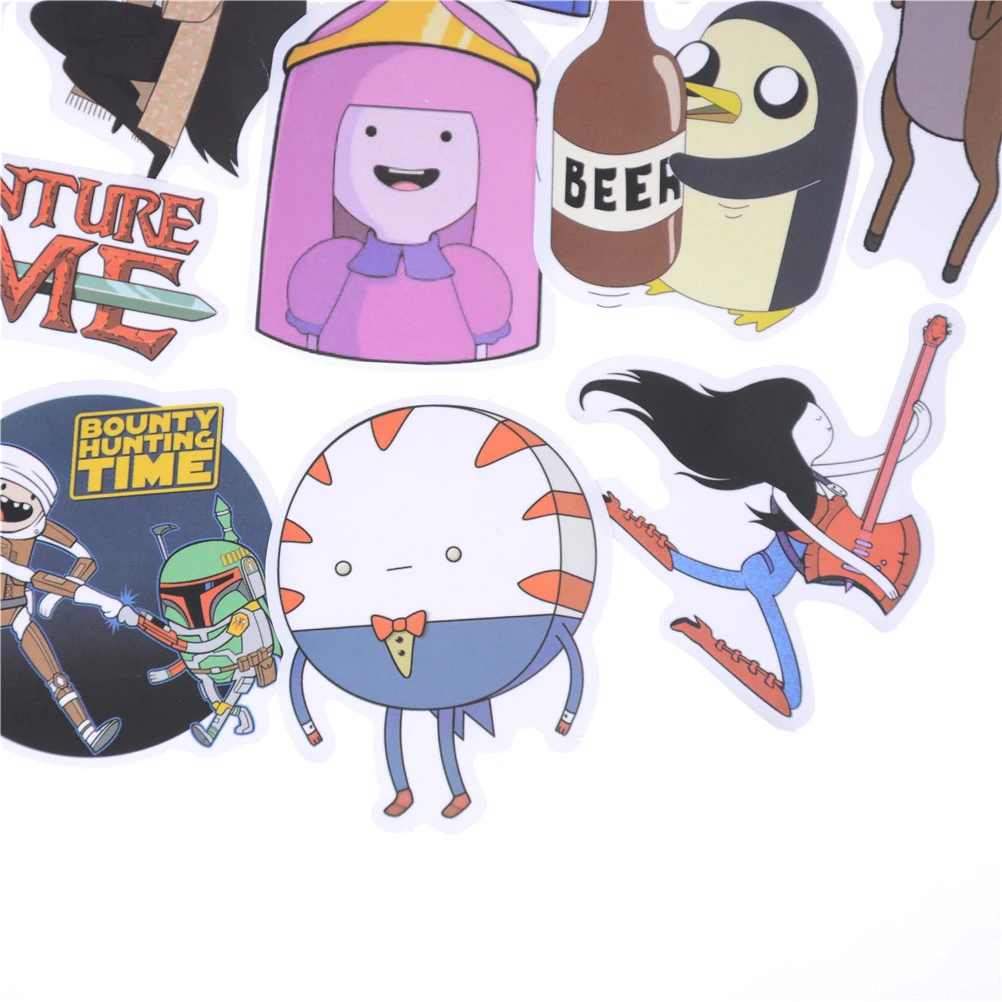 Наклейки на ноутбук 30 шт. игрушки мультфильм ПВХ время приключения