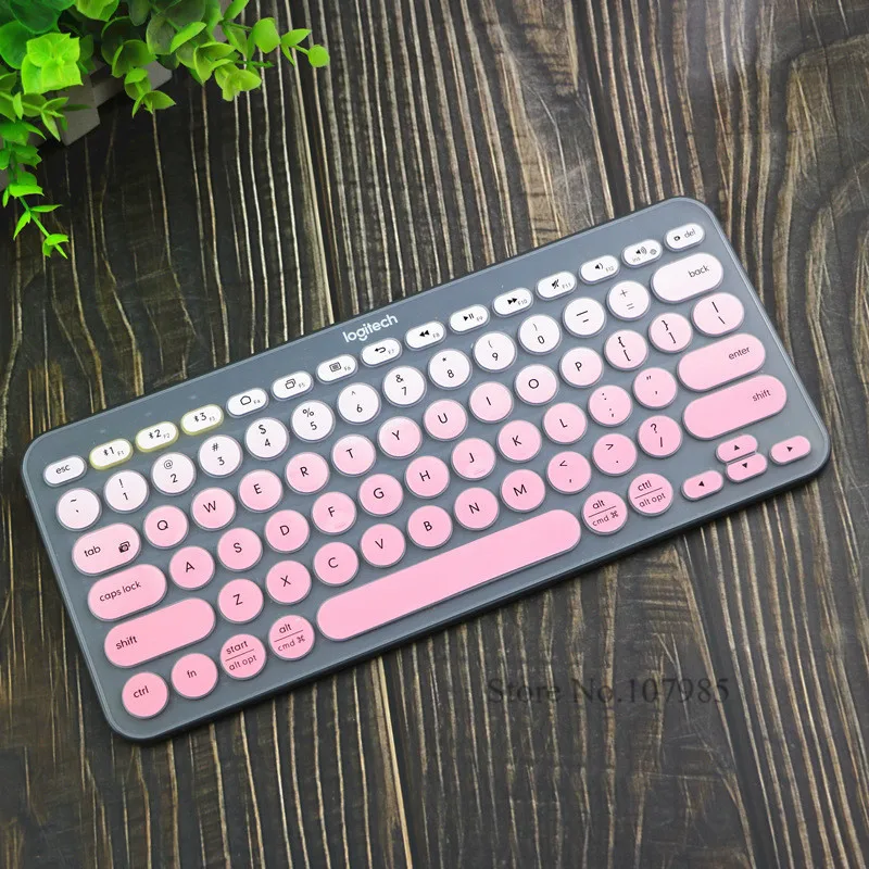 Силиконовый чехол для клавиатуры защитная пленка logitech K380 K 380 Bluetooth клавиатура