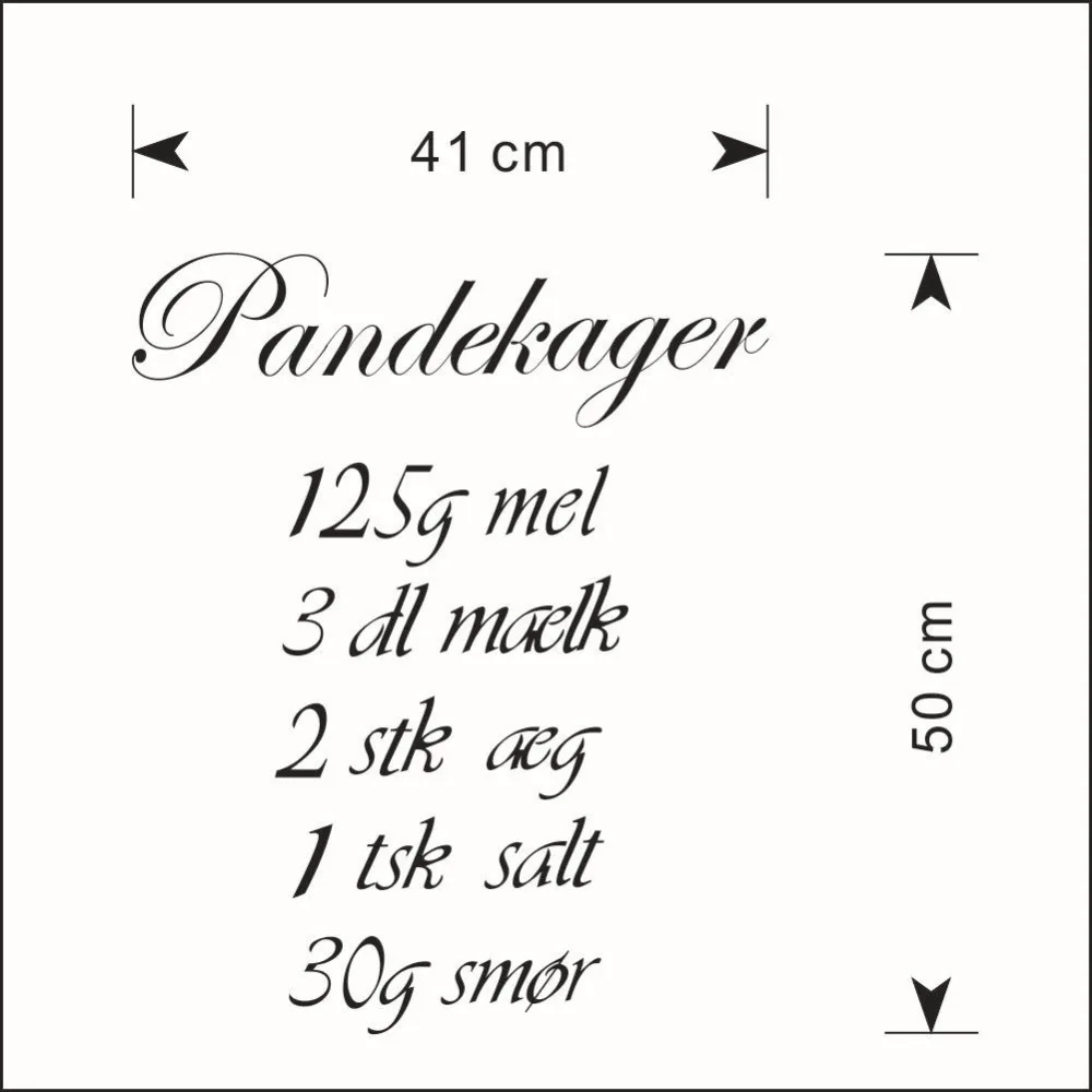 Датские персонажи Pandekager стикер на стену кухня Backsplash Декор Наклейка ПВХ