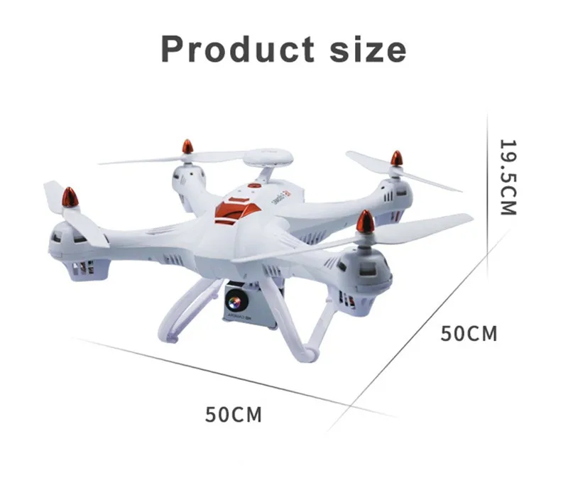 Global Drone X183 профессиональный двойной gps Дрон RTF с HD камерой FPV gps вертолет RC Квадрокоптер следуй за мной