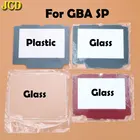 JCD 1 шт. пластиковый стеклянный объектив для GBA экран SP крышка объектива для Nintendo Gameboy Advance SP протектор объектива W Adhensive
