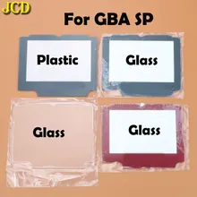 JCD 1 шт. пластиковый стеклянный объектив для GBA экран SP крышка