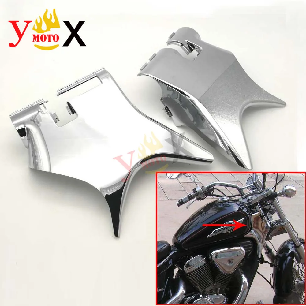 Передняя защита шеи хомута для Honda Shadow VT600 VLX 600 STEED400 1988 1998 хромированный/черный