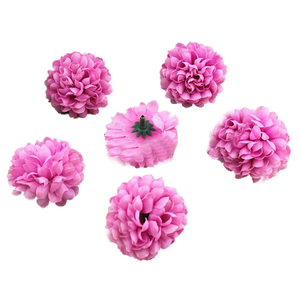 UESH-30 шт. гвоздики Искусственные цветы Шелковые сферические головки Свадебный