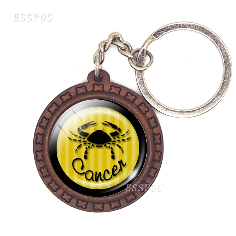 Брелок со знаками Зодиака созвездия ювелирные изделия весы Скорпион Стрелец