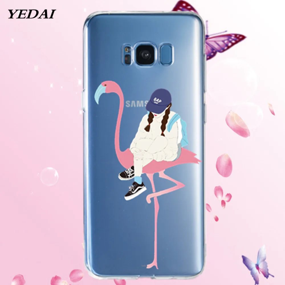 YEDAI рисунком ТПУ силиконовый чехол для телефона samsung Galaxy j6 2018 j8 J4 J3 j7 A5 A7 A8 A6 плюс S9 s8