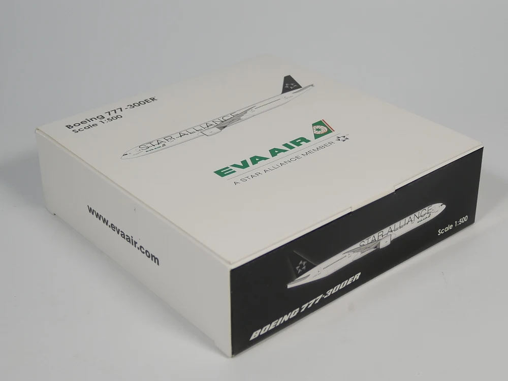 Hogan 1:500 EVA AIR Boing 777 300ER B 16701 STAR ALLIANCE литья под давлением модель самолета| |