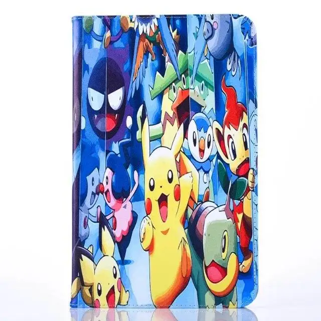 Чехол для samsung Galaxy Tab A 10," T580 T585 T580N чехол Pokemon Go Милый Пикачу чехол для планшета откидная подставка оболочка coque para