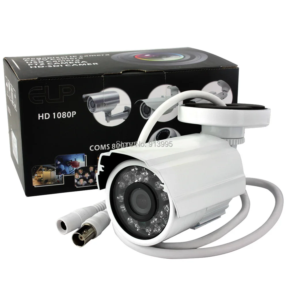 Наружная HD Водонепроницаемая ИК камера ночного видения WDR OSD меню 3 6 мм объектив