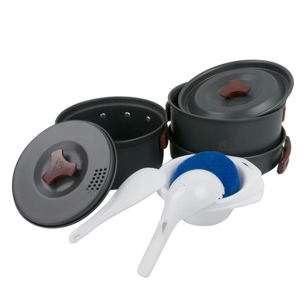 

Fire Maple Outdoor Set Be Cocina Camping Pot Cutlery Panelas Camp Cooking Cookware Picnic Frypon Kettle Hiking Equipment FMC-202