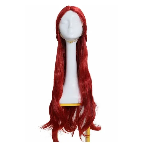 As shown XCOSER Игра престолов Melisandre волосы для косплея реквизит длинные кудрявые волнистые волосы аксессуары Высокое качество синтетические волосы для женщин - Цвет: As shown