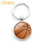 Повседневный Спортивный Держатель TAFREE 2017, кольцо-держатель из стекла и сплава, брелок, спортивные мероприятия, подарок для команды, ювелирные изделия KC253