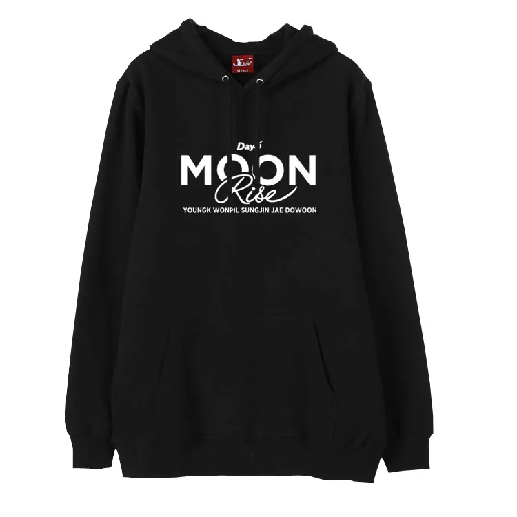 

Kpop day6 альбом moon rise пуловер с принтом названия всех участников толстовки для фанатов унисекс свободная флисовая толстовка осень-зима