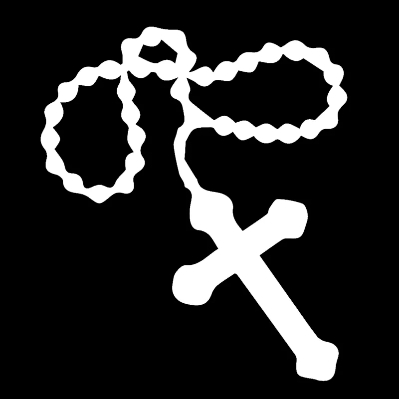 Стильный автомобиль Devout Faith жемчужное ожерелье четки Святой Бог Иисус забавная