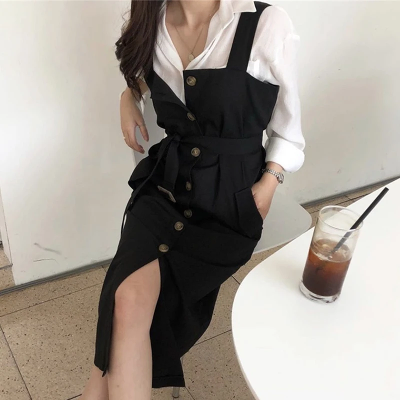 SHENGPALAE новинка весны корейский стиль длинный рукав отложной воротник рубашка с