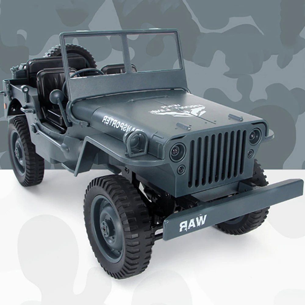 JJRC Q65 1:10 RC Автомобиль 2,4G 4WD трансформер пульт дистанционного управления светильник джип четыре колеса внедорожный военный альпинистский автомобиль игрушка детский подарок