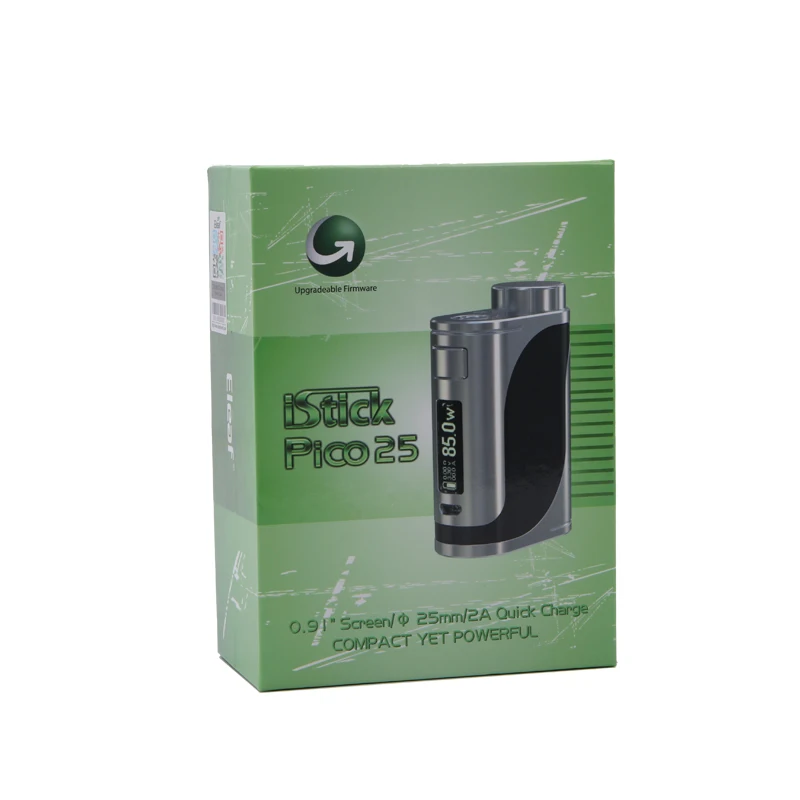 Оригинальный Eleaf iStick Pico 25 бокс-мод Vape 85 Вт поддержка атомайзера Ello Танк RBA RDA RDTA