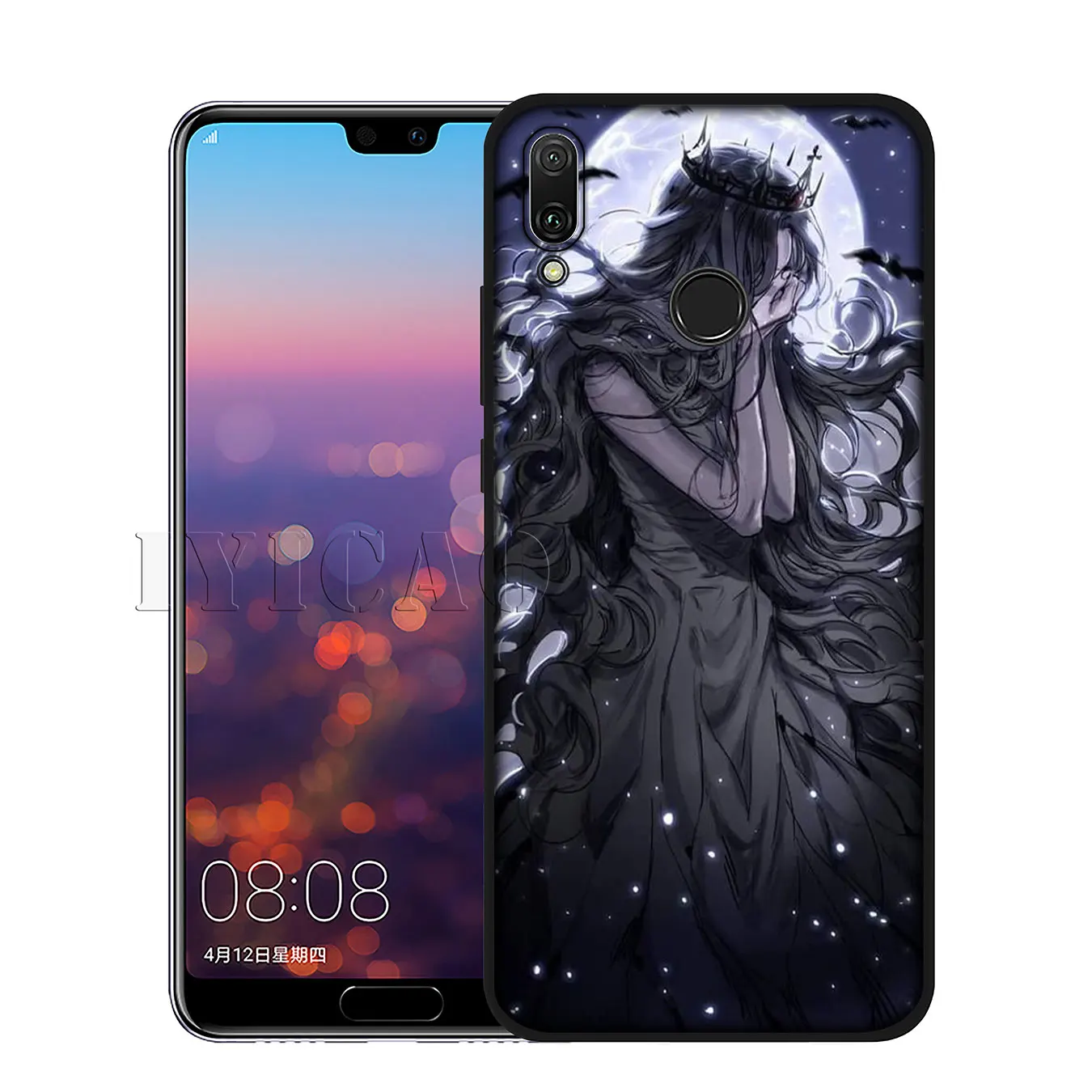 10 Iyicao аниме девочка мультфильм японский силикон мягкий чехол для huawei Y7 Y6 Prime Y9 Honor 8C 8X8 9 10 Lite 6A 7C 7X 7A Pro - Цвет: 10
