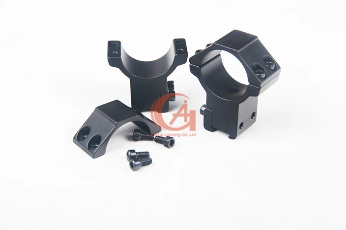 

2 pcs High Profile Scope Mounts 30mm Rings for 11mm Weaver Picatinny Dovetail Rail HT2-0009