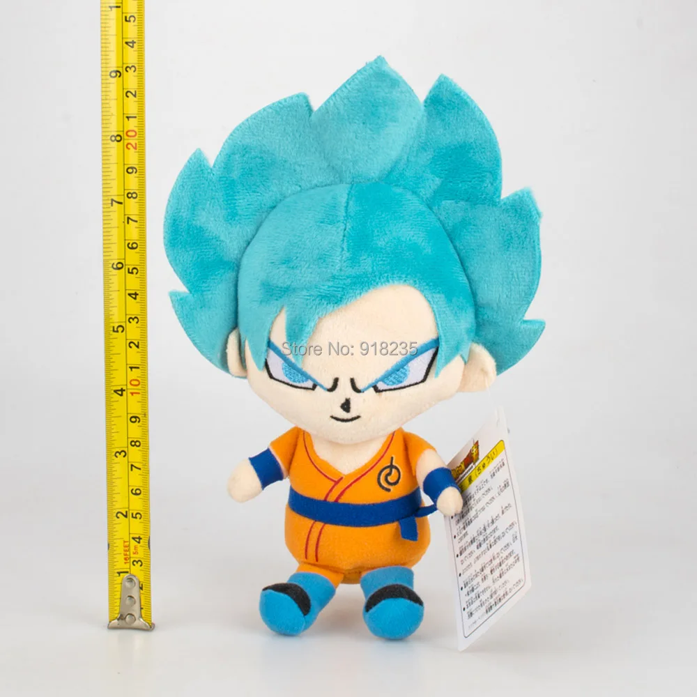 10/Лот 18 видов стилей DRAGON BALL Goku Kakarotto Majin Buu трусы Piccolo Vegeta 18-23 см Плюшевые Куклы Подвески мягкие игрушки