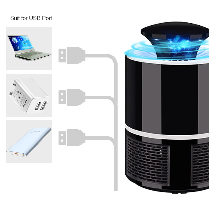 Новый Тип USB электрическое средство для уничтожения комаров фотокатализатор