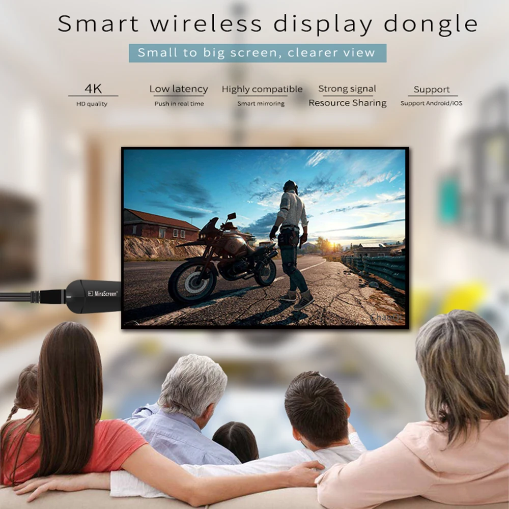 MiraScreen K6 tv Stick 5G 4K HDMI Miracast Airplay Wi-Fi дисплей приемник ключ поддержка для Windows Andriod IOS