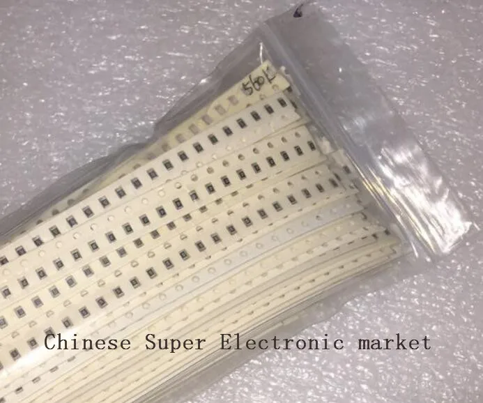 200 шт. 1% SMD резисторы набор для самостоятельной сборки 10 valuex20 = 0603 1R00 R820 R750 R620 R500 R470