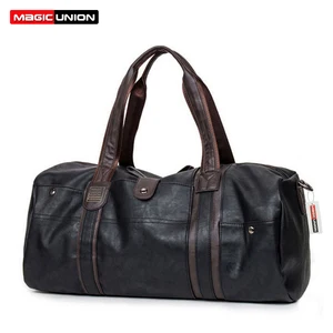 Винтажные мужские сумки MAGIC UNION из вощеной кожи, вместительные портативные сумки на плечо, модные дорожные сумки