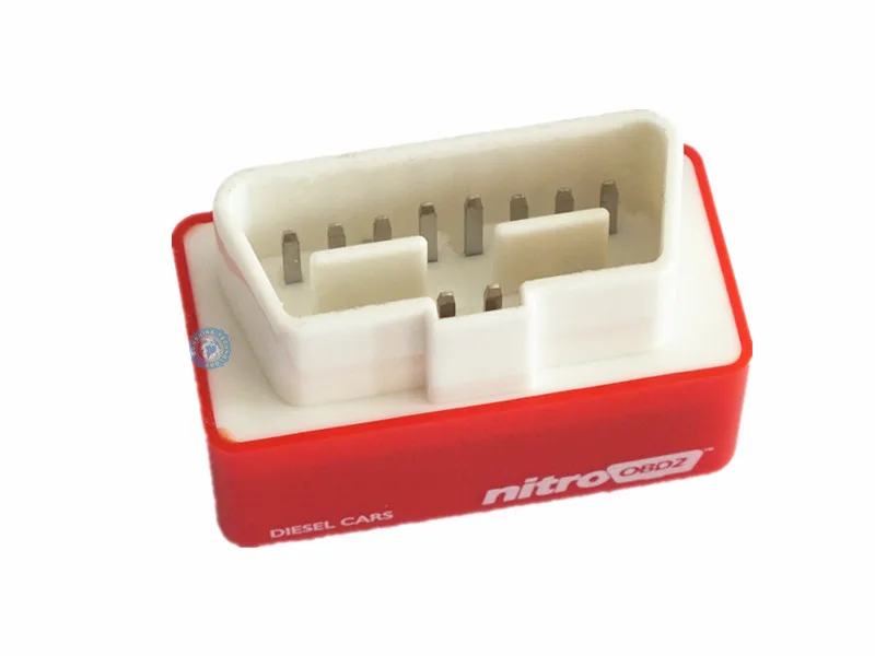 Горячая NitroOBD2 чип тюнинг коробка Nitro OBD2 производительность Plug and Drive OBD2 чип тюнинг работает для дизельных розничной коробки