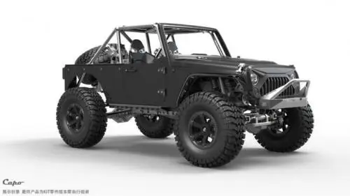 ARTR1/8 RC Капо JKMAX Металлическое шасси гусеничный автомобиль KIT-E в сборе Модель двигателя радио THZH0175