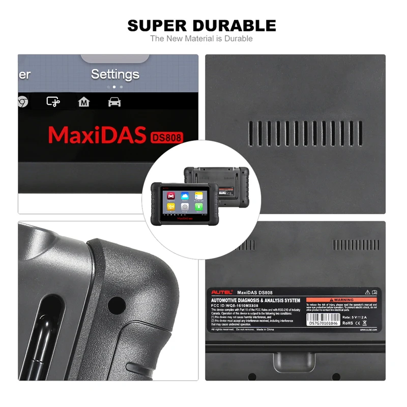 Autel MaxiDAS DS808 OBD2 сканер машина полная система автомобильный диагностический инструмент с ключом программирования следующего поколения DS708