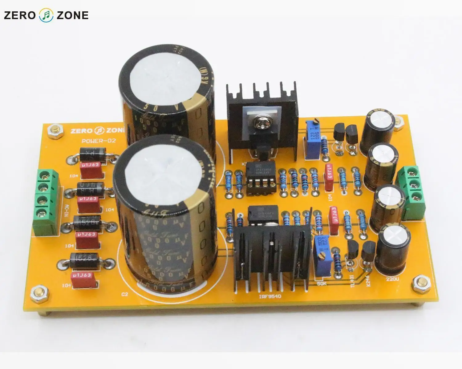 

GZLOZONE Assembeld Upgraded POWER-02 Adjustable Regulator / Linear Power Supply For Preamplifier