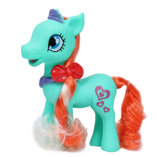 046 Lanyitoys 5 дюймов с рисунком из мультфильма «Мой маленький пони экшн-фигура аниме игрушки с маленькими куклы-лошади игрушки для девочек Подарки - Цвет: 046