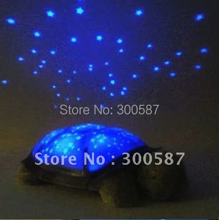 Новинка Лампа Черепахи со звездами 2 й ночник светильник для спящих кукол детская