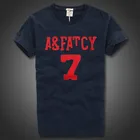 Мужская футболка из 100% хлопка, с вышивкой и коротким рукавом, Новинка лета 2019