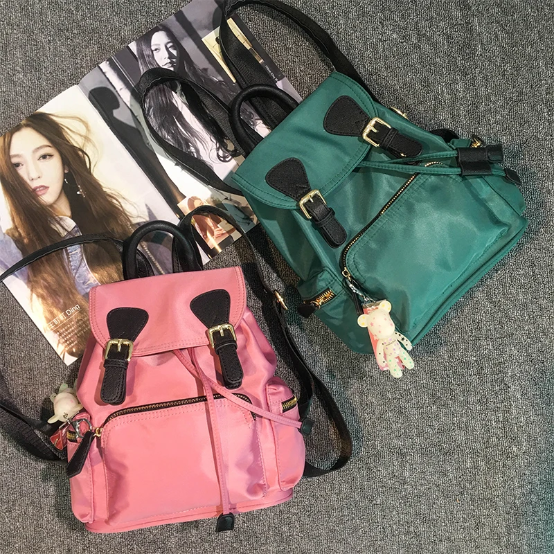 Кулон из искусственной кожи Для женщин рюкзак моды Bagpack школьные сумки для