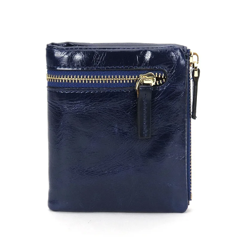 Складываемый фиолетовый Многофункциональный маленький блестящий кошелек из