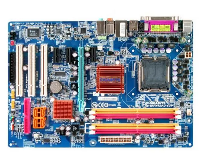 Для Gigabyte GA 945PL S3P оригинальная б/у рабочего стола материнской платы разъем LGA 775 DDR2