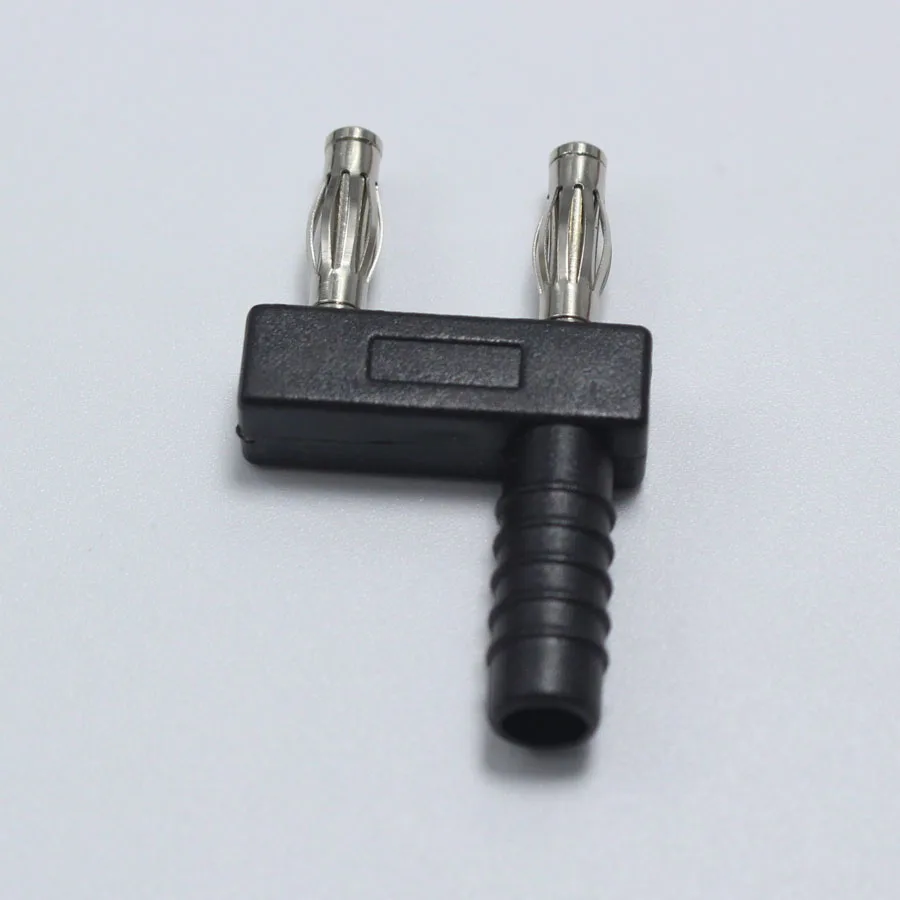 Штепсельная вилка типа банан 2 ряда из чистой меди с расстоянием между штекерами