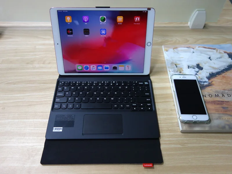 Оригинальный чехол для клавиатуры с тачпадом Bluetooth планшета Lenovo TAB4 10 1 &quotPlus TB-X304F