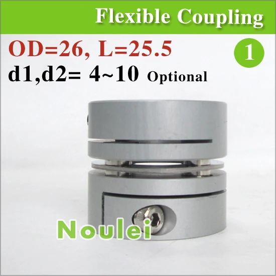 Однодисковый Тип OD 26x25 5 мм 3D принтер вал муфта до 8 мм|coupler 5mm|coupler 5mm to 8mmshaft coupler |